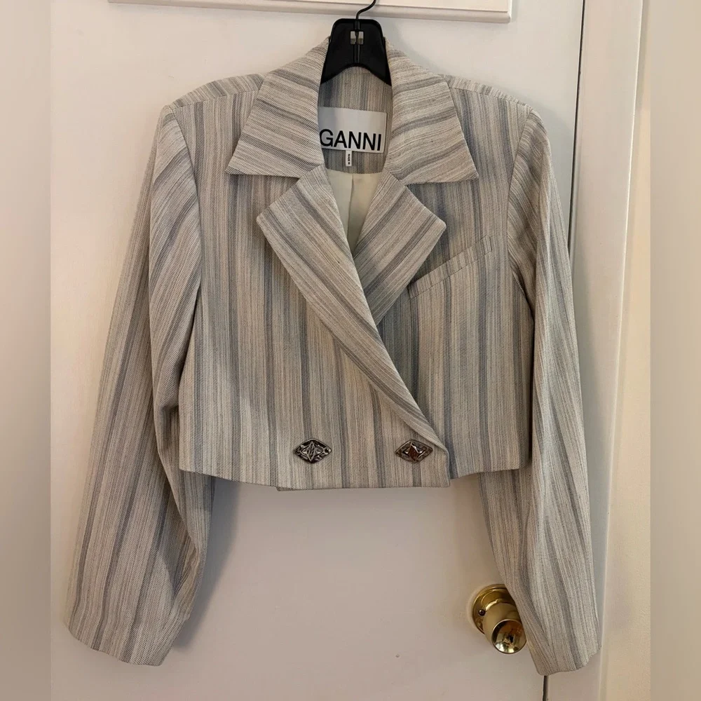 Ganni Crop Jacket - Picture 1 of 5